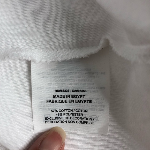 Nike Loose Fit Muscle Dri-Fit Tee White S NWT - Picture 8 of 10